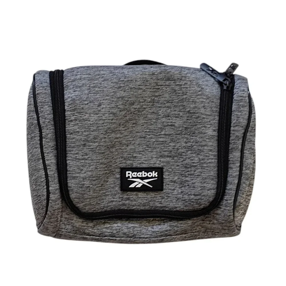 Reebok Hanging Dopp Kit U-Shape Toiletry Bag Travel Shaving Case NWOT - Picture 1 of 12
